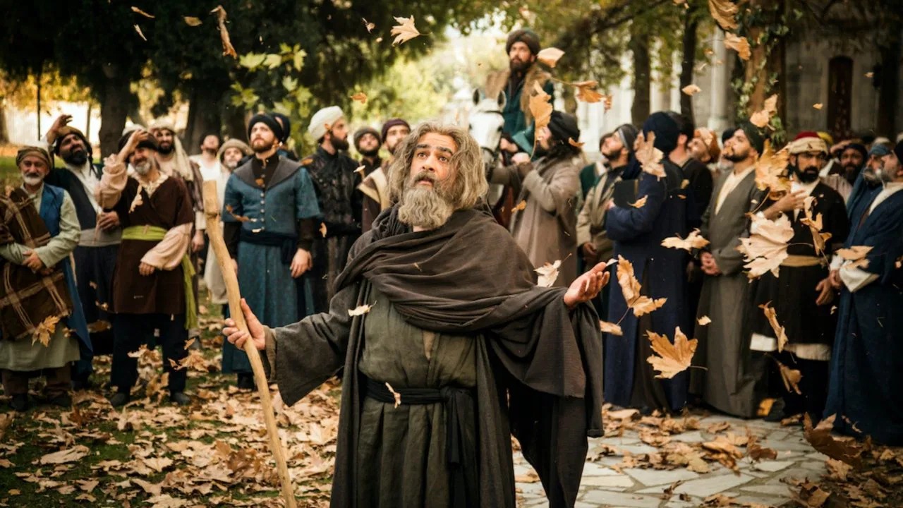 Кадр из Мевлана: Опьянённый любовью